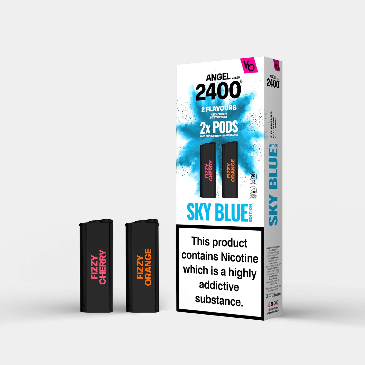 Angel Pods Sky Blue Edition 1, 2x 2ml Pods