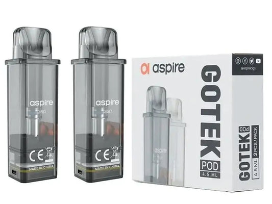 Aspire GoTek Pods (4.5ml)(Pack of 2) - Unique Distribution