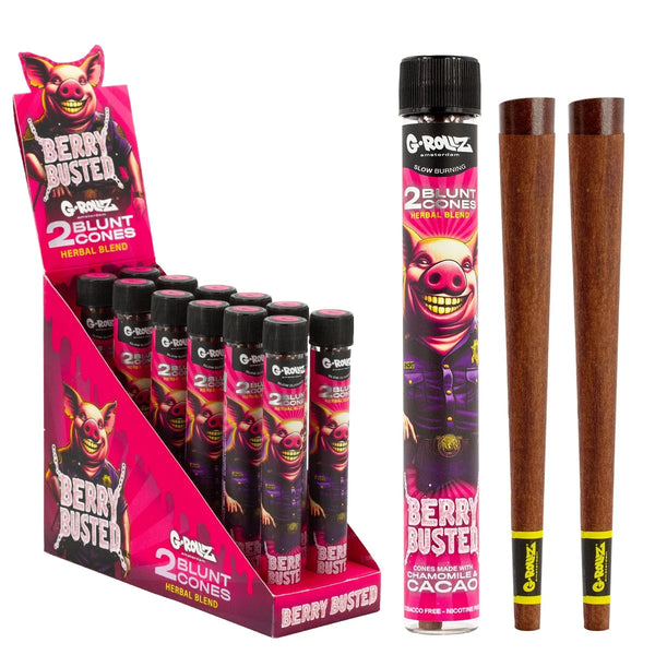 G-ROLLZ Berry Burst Yerba Mate 12x2 [1PACK]