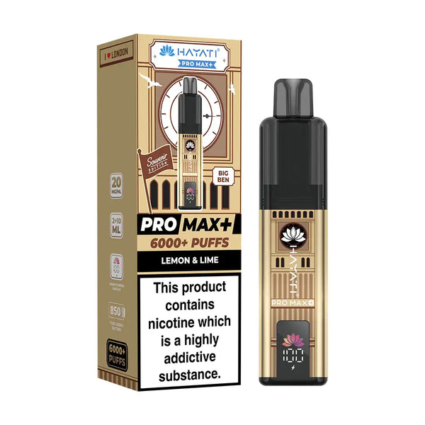 Hayati PRO MAX+ 6000+ Kits 20MG Souvenir Edition