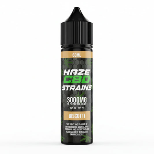 Haze CBD E-liquid Strains 3000mg 60ml