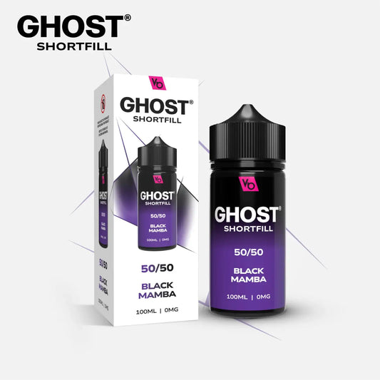 Vapes Bar Ghost Salt 100ml Shortfill 50/50