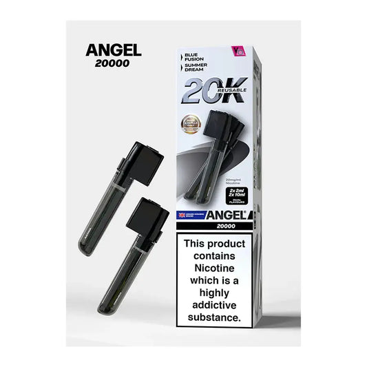 Angel 20K PUFF Pods 2x (2ml pod+ 10ml refill) - Unique Distribution