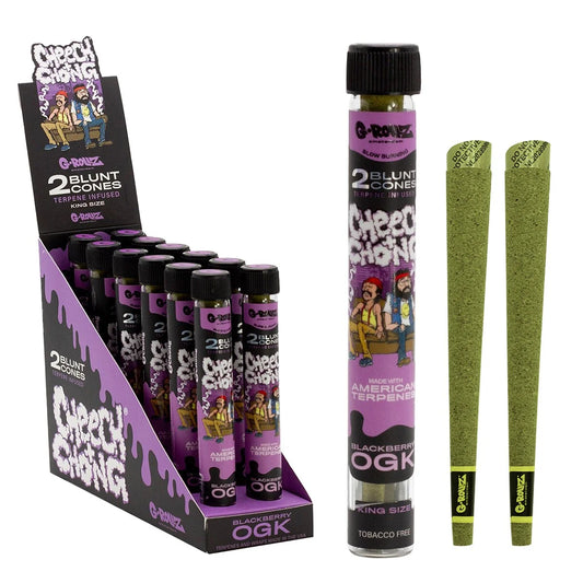 G.ROLLZ - 12 x 2 Cheech & Chong Herbal Blunt Cones