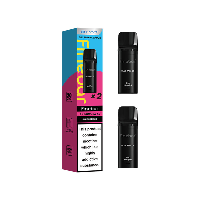 Hayati Finebar Pods 20MG Pods
