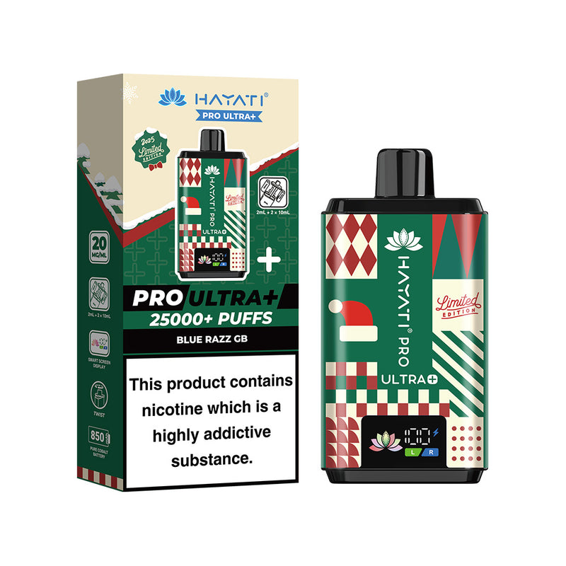 Hayati PRO ULTRA+ 25000+ PUFF Christmas Edition