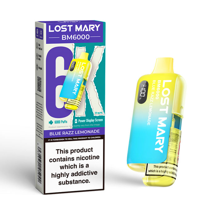 Lost Mary BM6000 Refillable Kits Compliant Post June 1st