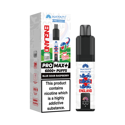 Hayati Pro Max+ 6K World Cup Edition - Scotland Vape Kit 20mg