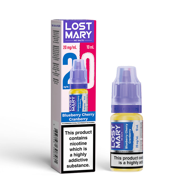 LOST MARY (20mg) Nic Salts E-Liquid 10ml