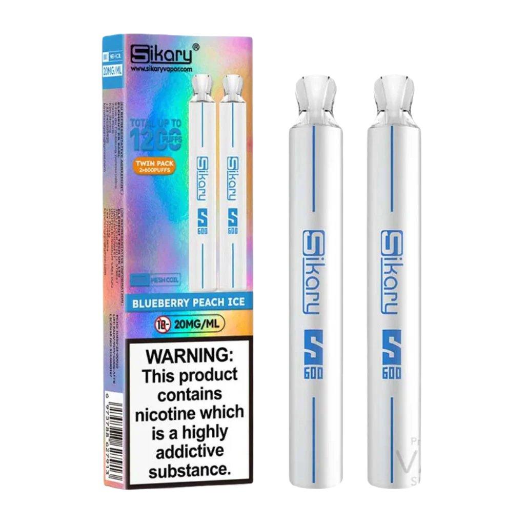 Sikary S600 Twin Pack Disposable Vape FOC