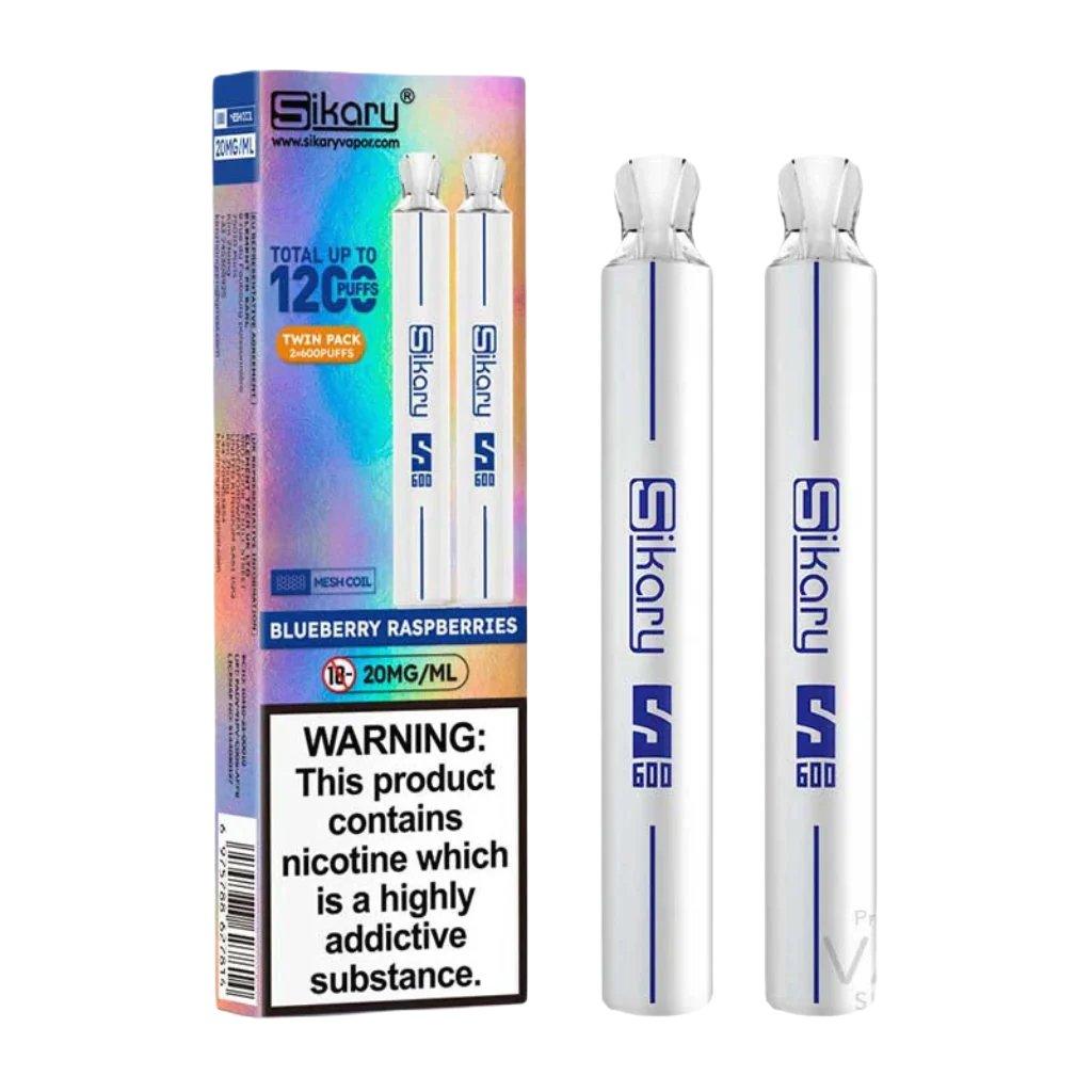 Sikary S600 Twin Pack Disposable Vape FOC