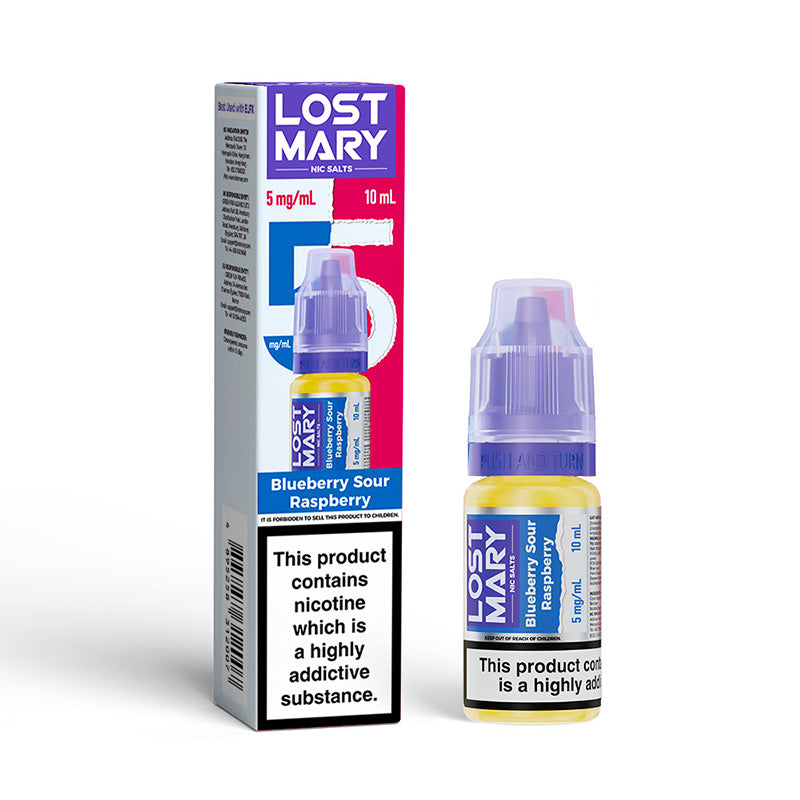 LOST MARY (5mg) Nic Salts E-Liquid 10ml