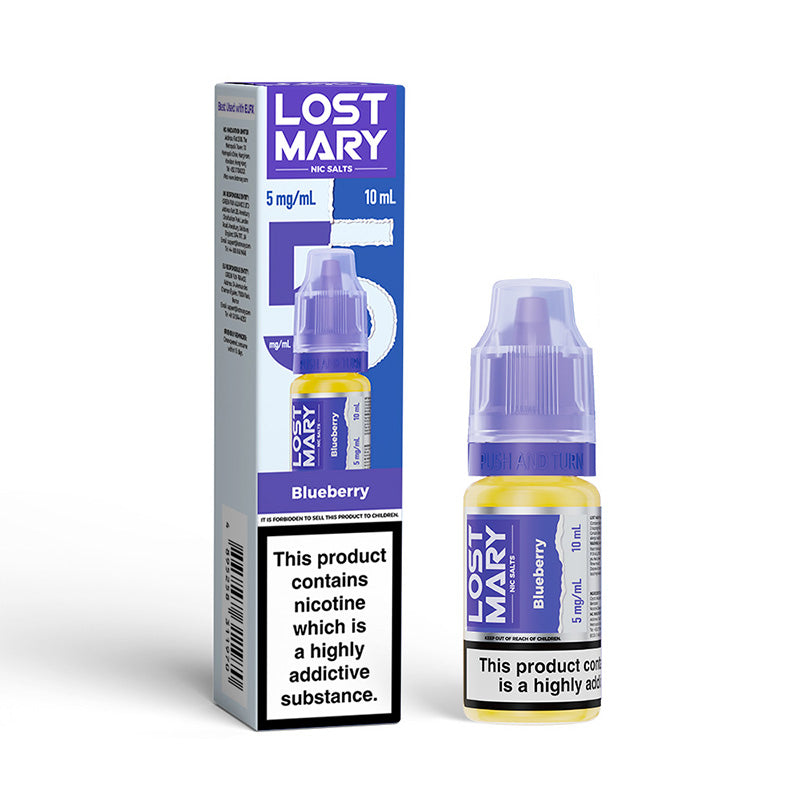 LOST MARY (5mg) Nic Salts E-Liquid 10ml