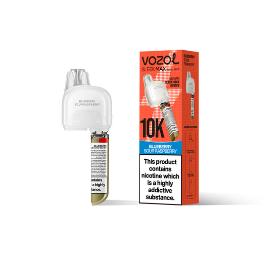 VOZOL Sleek Max 10K Refill Pods