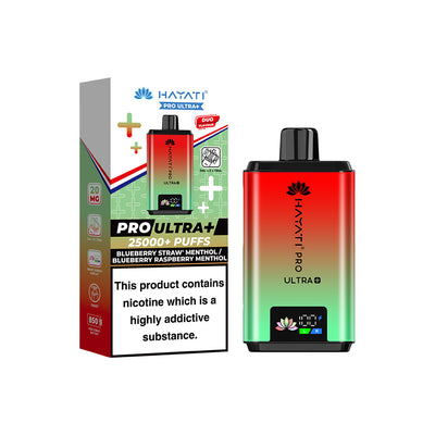 Blueberry Straw' Menthol Blueberry Raspberry Menthol