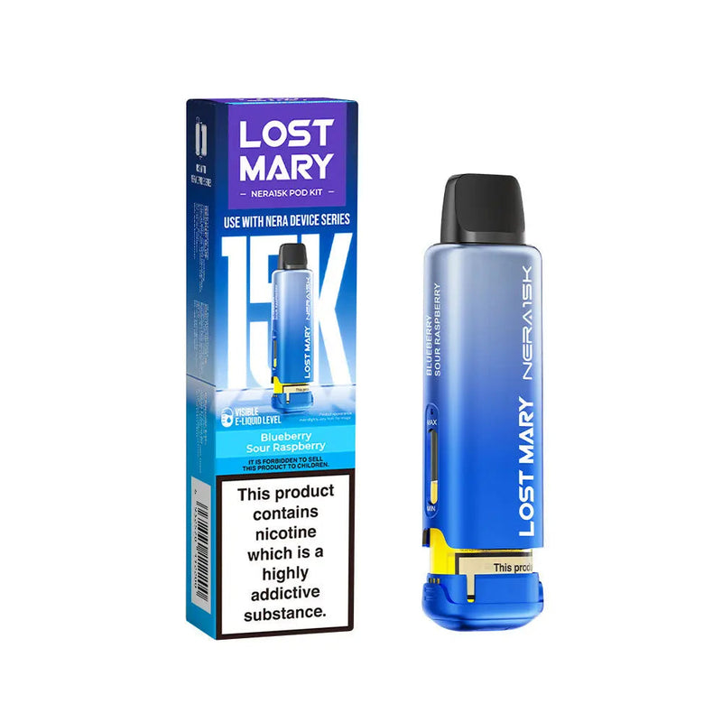 Lost Mary Nera 15K 20mg Prefilled Pods Compliant Post June 1st