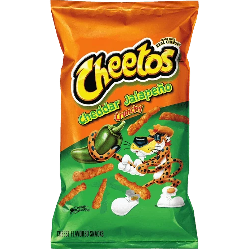Cheetos Cheddar Jalapeno Crunchy 8oz [10pcs]