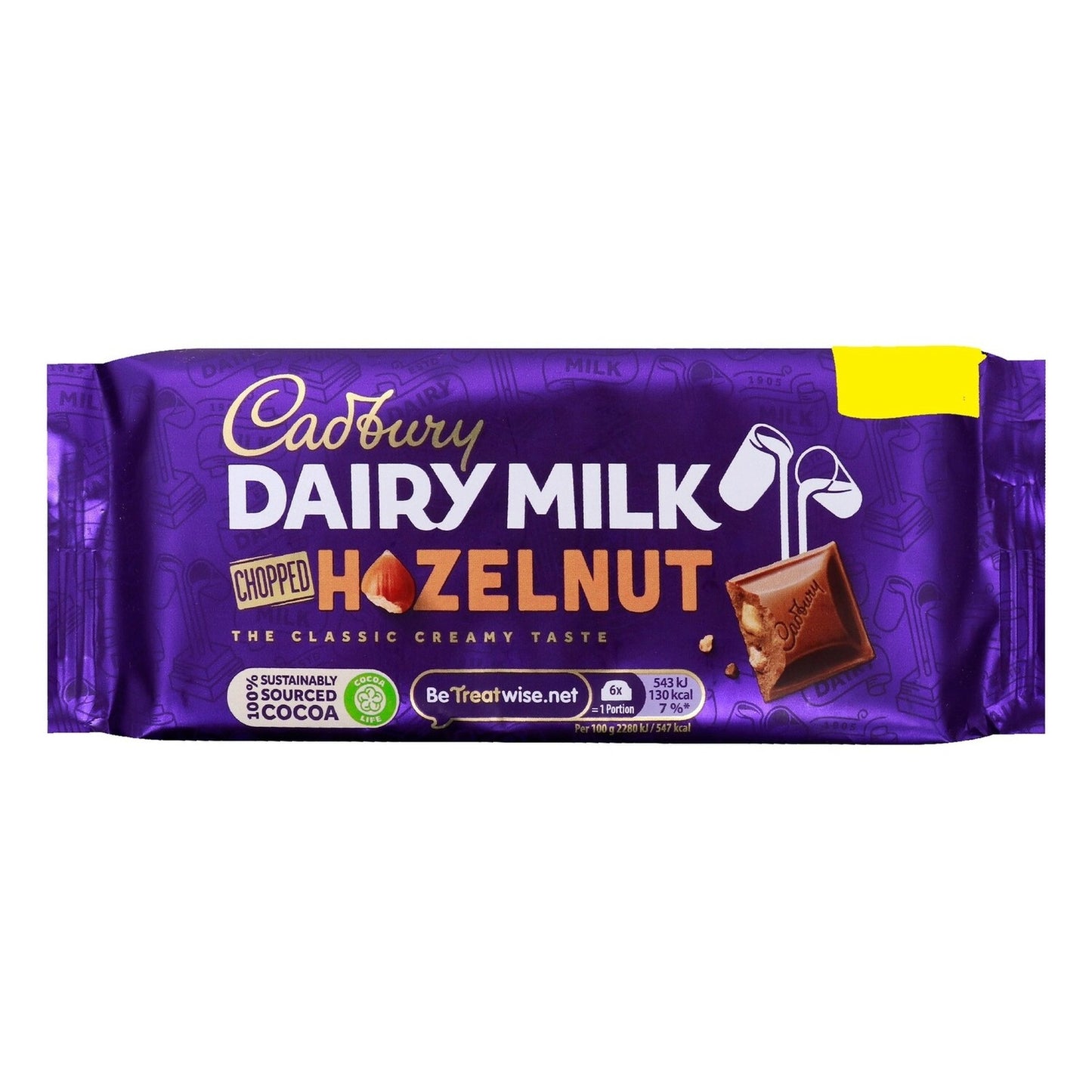 Cadbury Dairy Milk Chopped Hazlenut