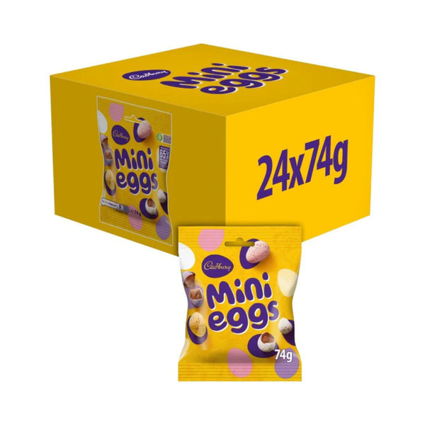 Cadbury Mini Egg Bags 24x74g
