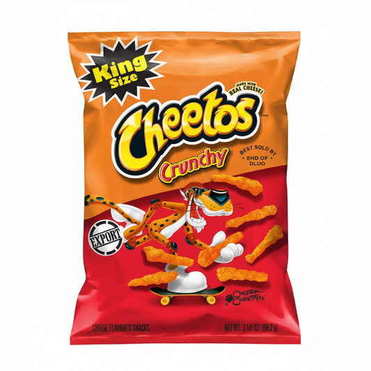 CHEETOS Crunchy KING SIZE 99.2g [3.5oz/24pc]