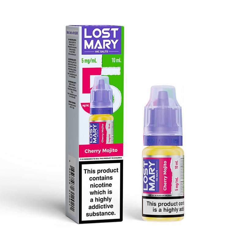LOST MARY (5mg) Nic Salts E-Liquid 10ml