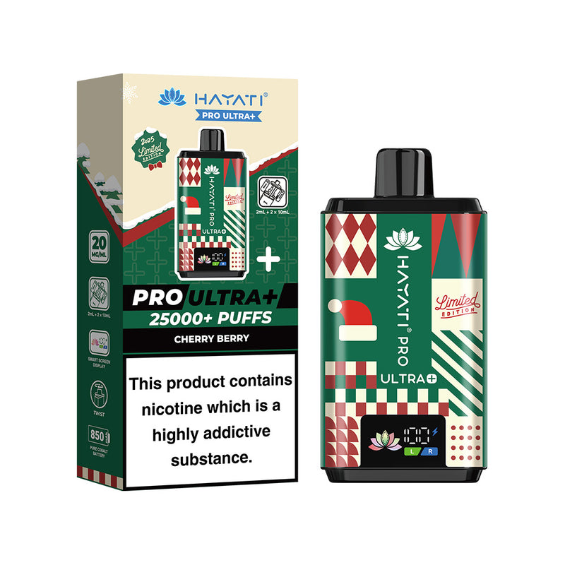 Hayati PRO ULTRA+ 25000+ PUFF Christmas Edition