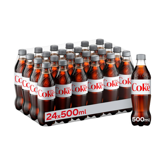Coca Cola Diet 24x500ml Bottles