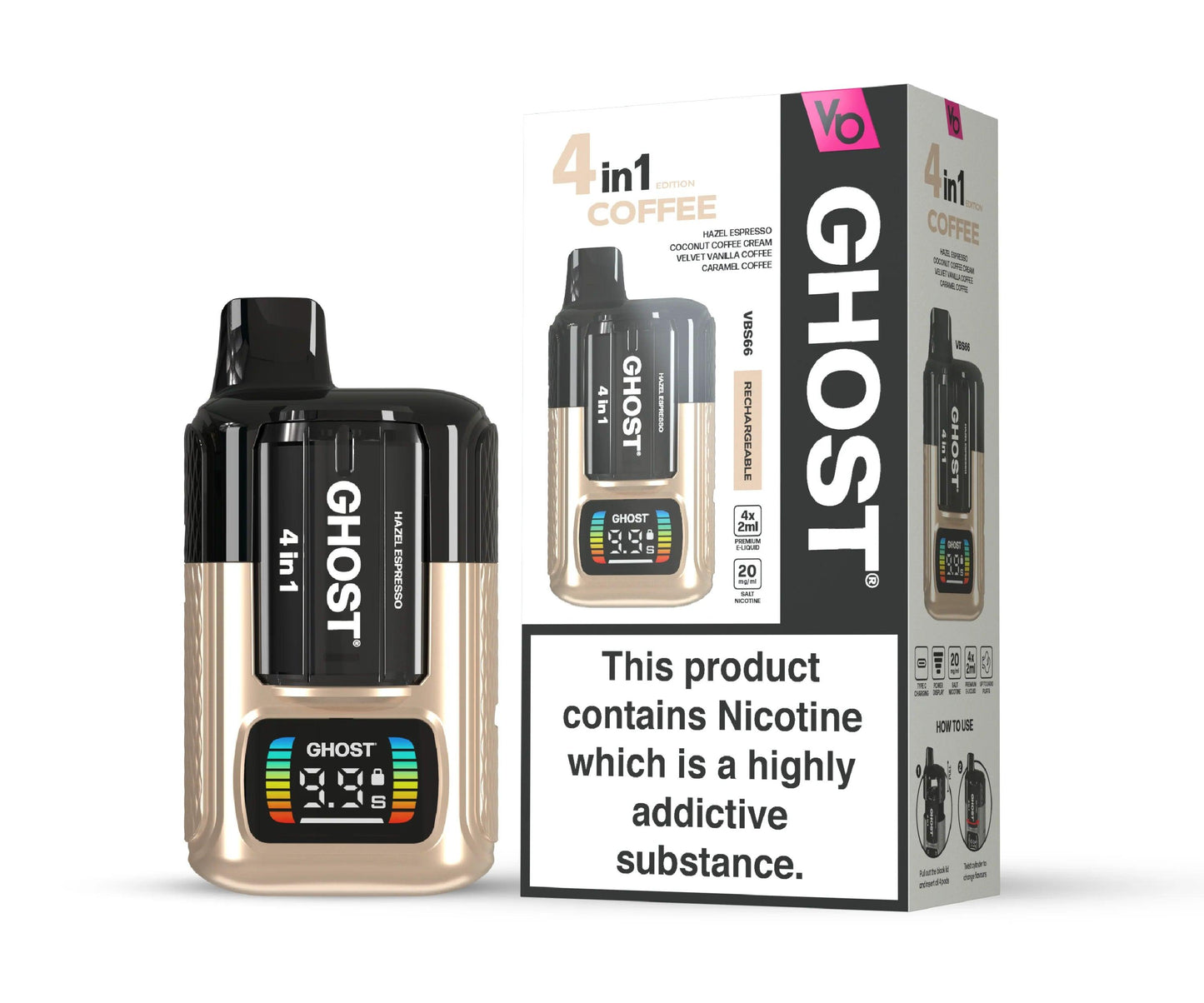 Ghost® 4 in 1 VBS66 Coffee Edition