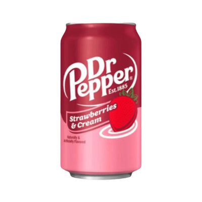 Dr pepper strawberry & cream