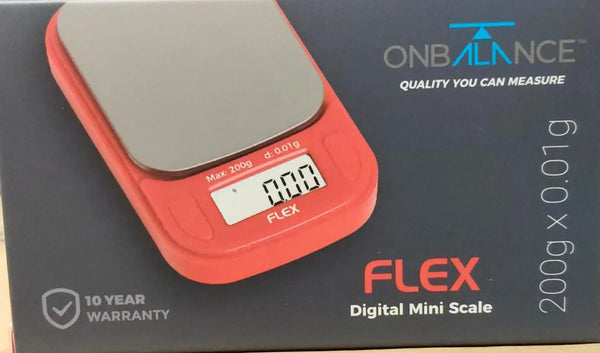 FLEX SCALE FL-200-RD 200G X 0.01G RED [SINGLE PC]