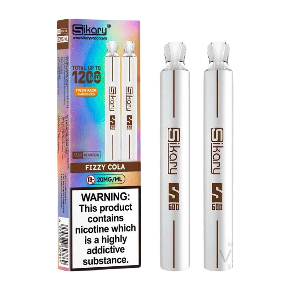 Sikary S600 Twin Pack Disposable Vape FOC