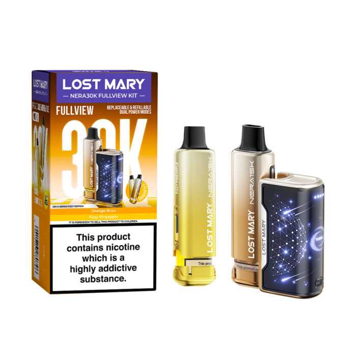 Lost Mary Nera 30K Fullview 20mg Legal Big Puff Device