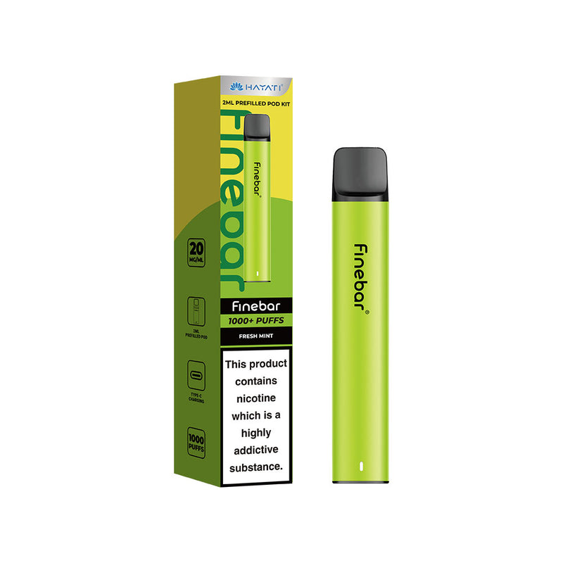 Hayati Finebar Kit 1000+ PUff 20MG