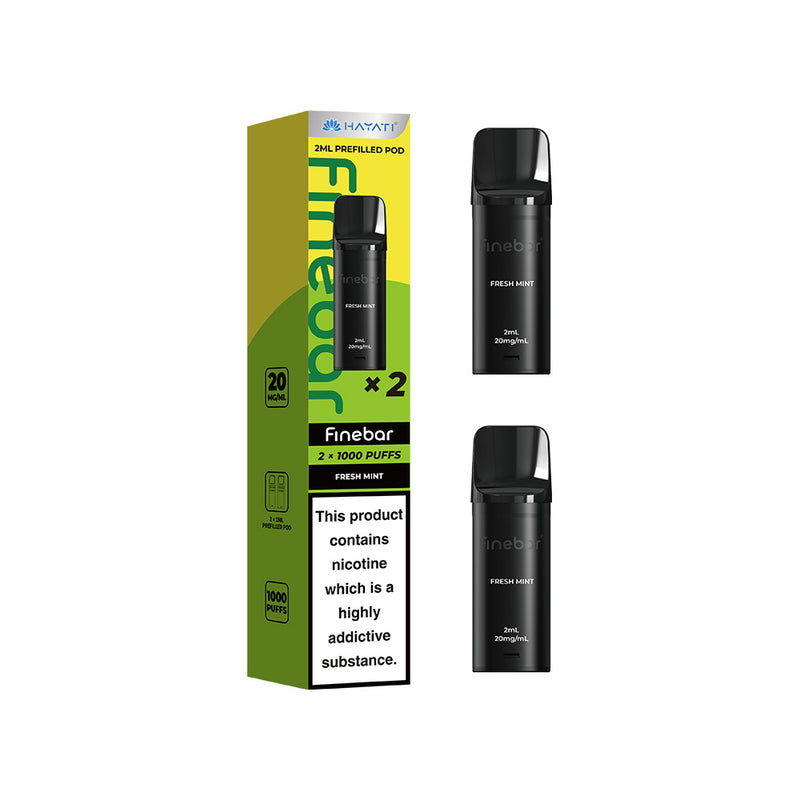 Hayati Finebar Pods 20MG Pods