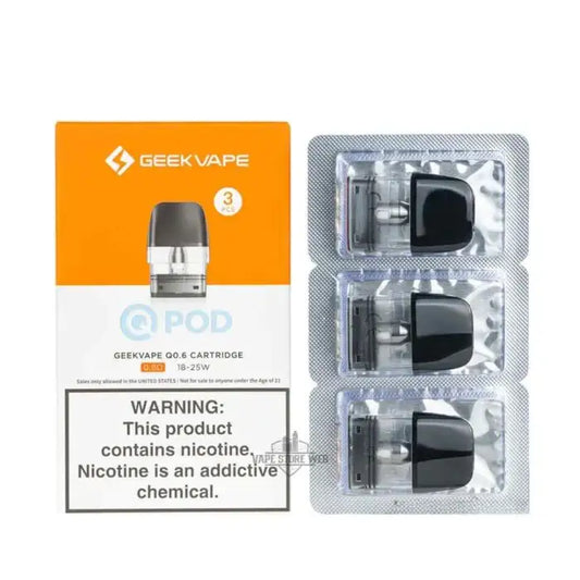 Geekvape Q Replacement Vape Pod 2ML / Top fill