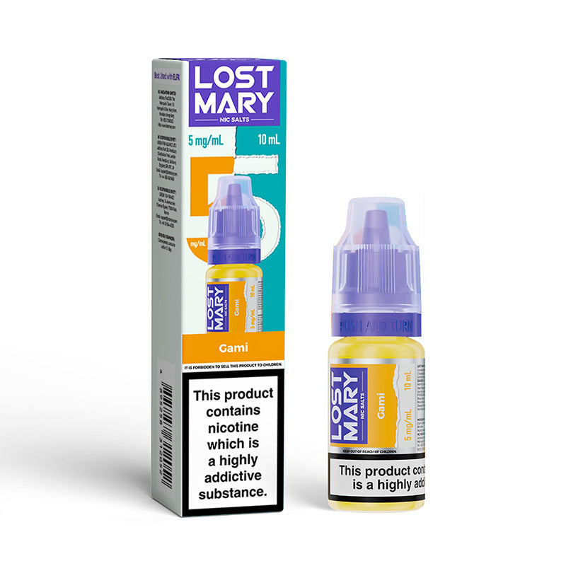 LOST MARY (5mg) Nic Salts E-Liquid 10ml