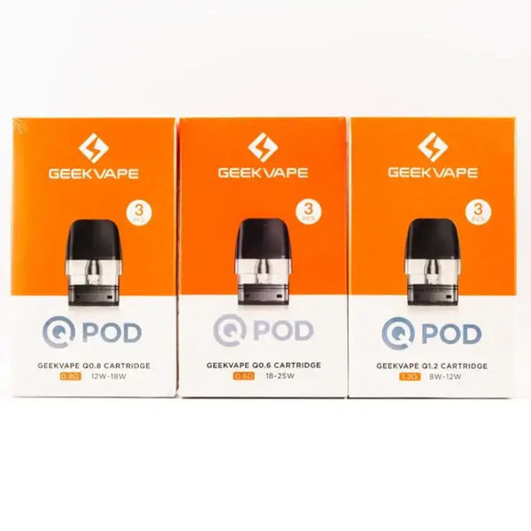 Geek Vape Cartridge 2ML Side Fill Q Pod 3pcs/pack