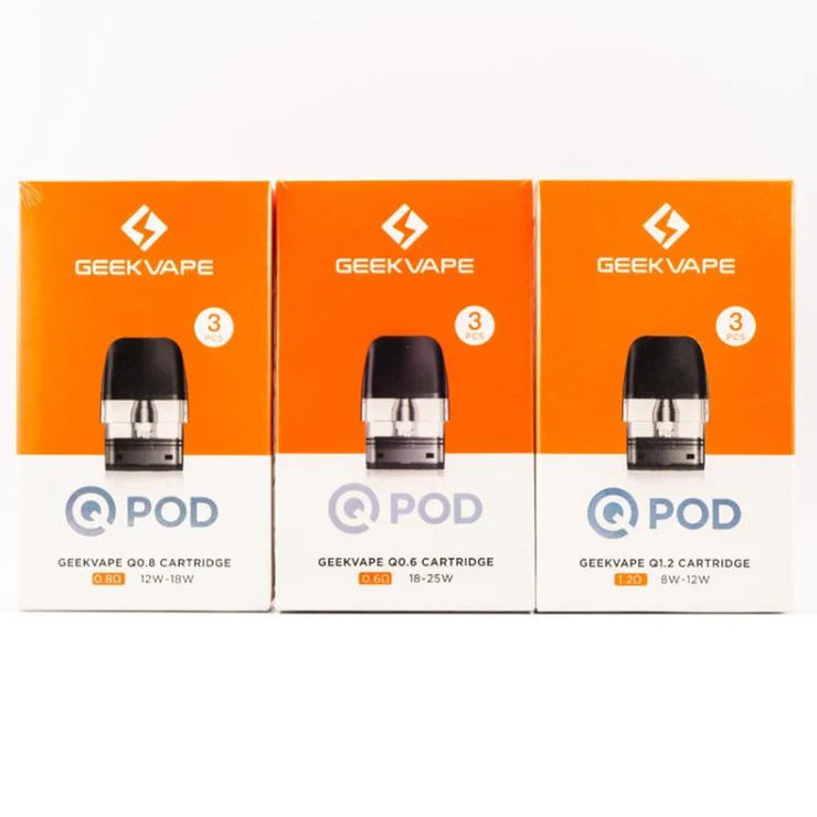 Geek Vape Cartridge 2ML Side Fill Q Pod 3pcs/pack
