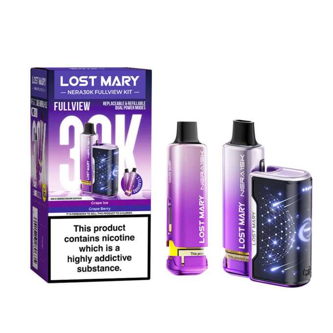 Lost Mary Nera 30K Fullview 20mg Legal Big Puff Device