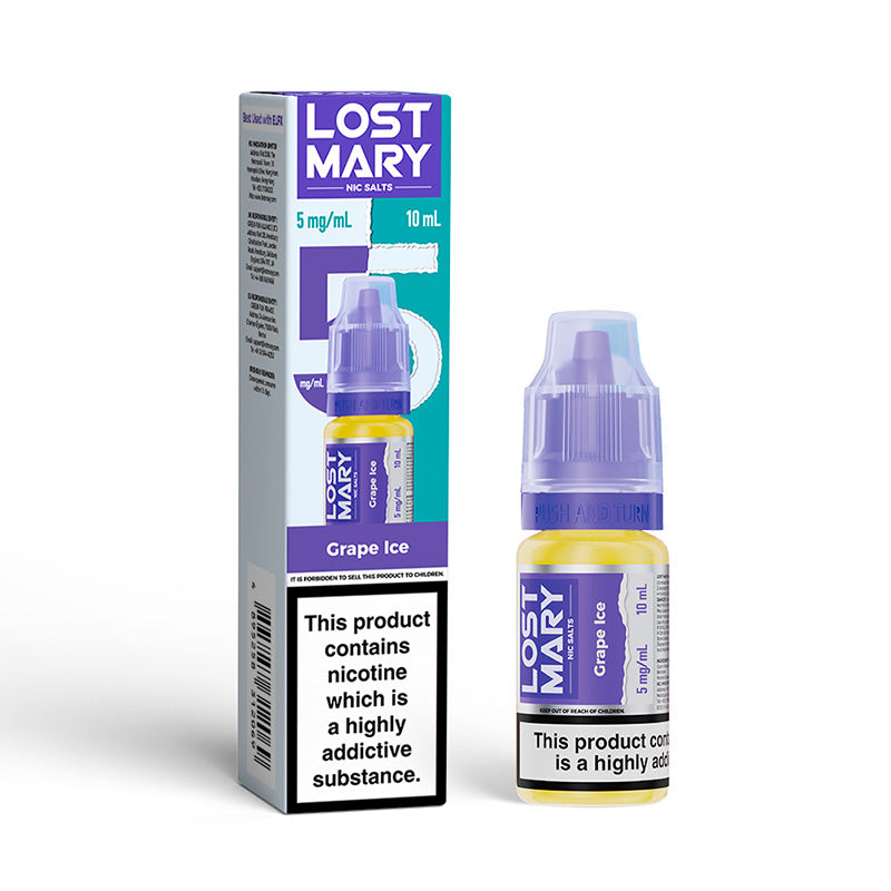 LOST MARY (5mg) Nic Salts E-Liquid 10ml