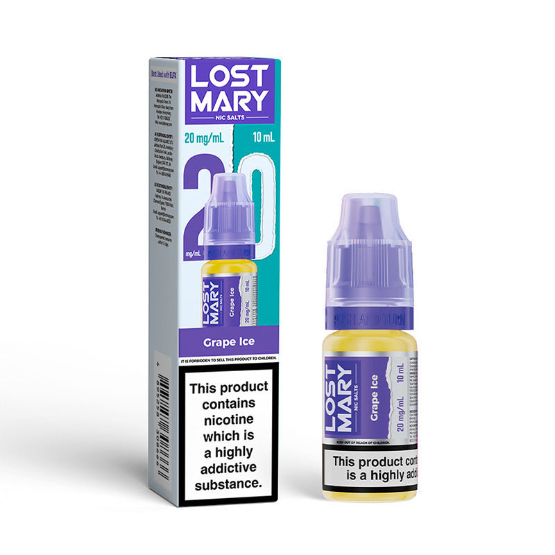 LOST MARY (20mg) Nic Salts E-Liquid 10ml