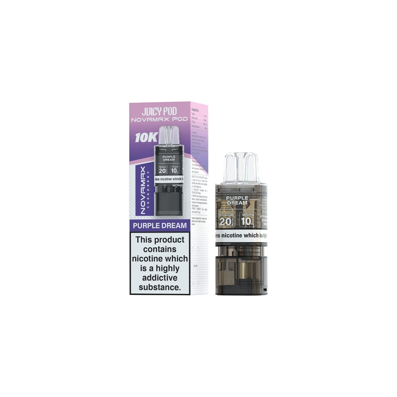Juicy Pod Novamax 10K Replacement Prefilled Pods