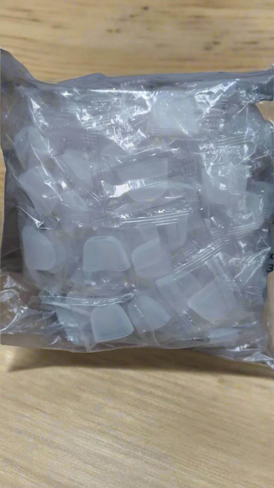  Hayati Quokka Disposable Cigarette Holder Clear plastic caps in a clear plastic bag 