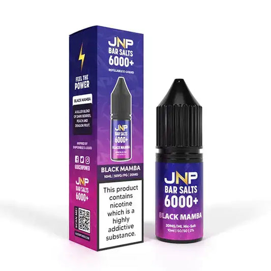 Juice N Power Bar Salts 6000+ Nic Salt 10MG