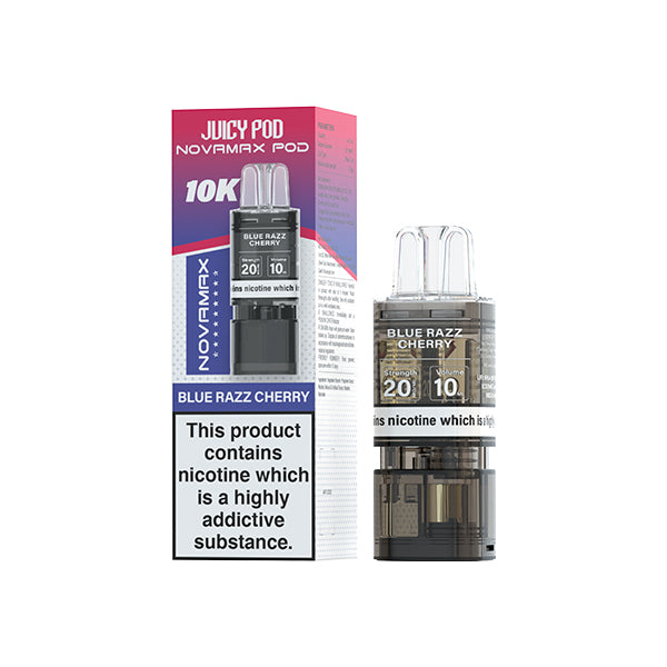 Juicy Pod Novamax 10K Replacement Prefilled Pods