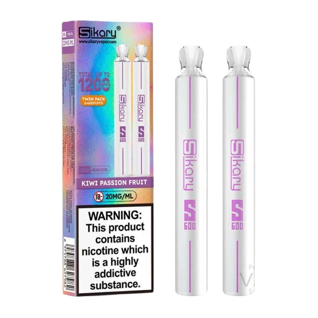 Sikary S600 Twin Pack Disposable Vape FOC