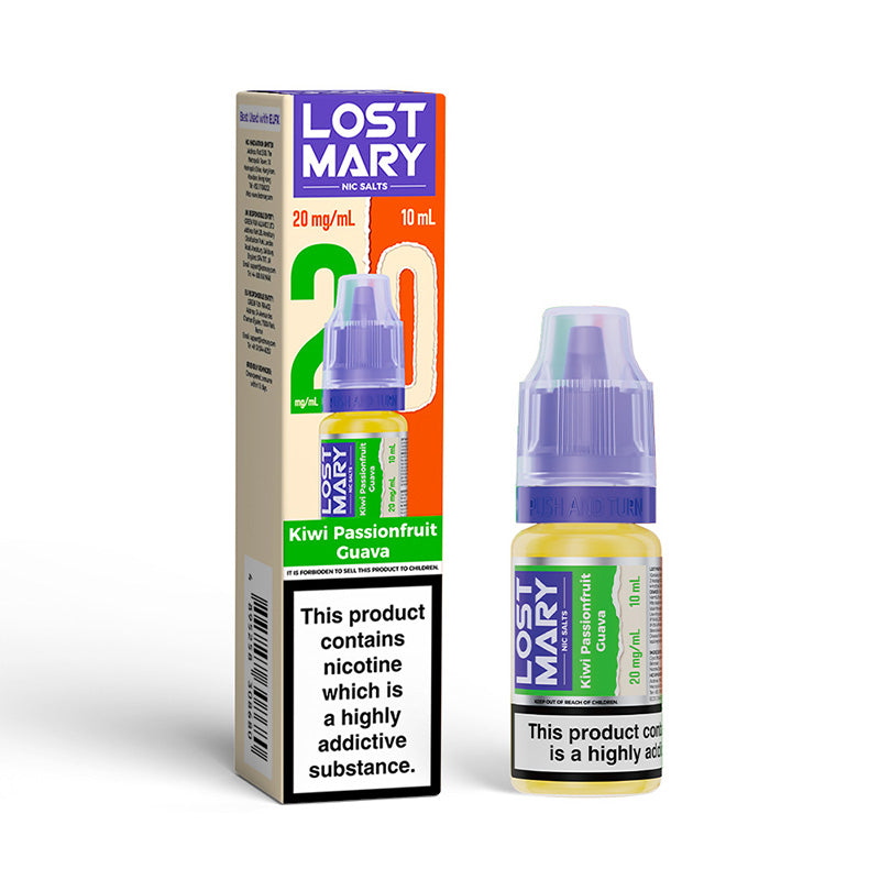 LOST MARY (20mg) Nic Salts E-Liquid 10ml