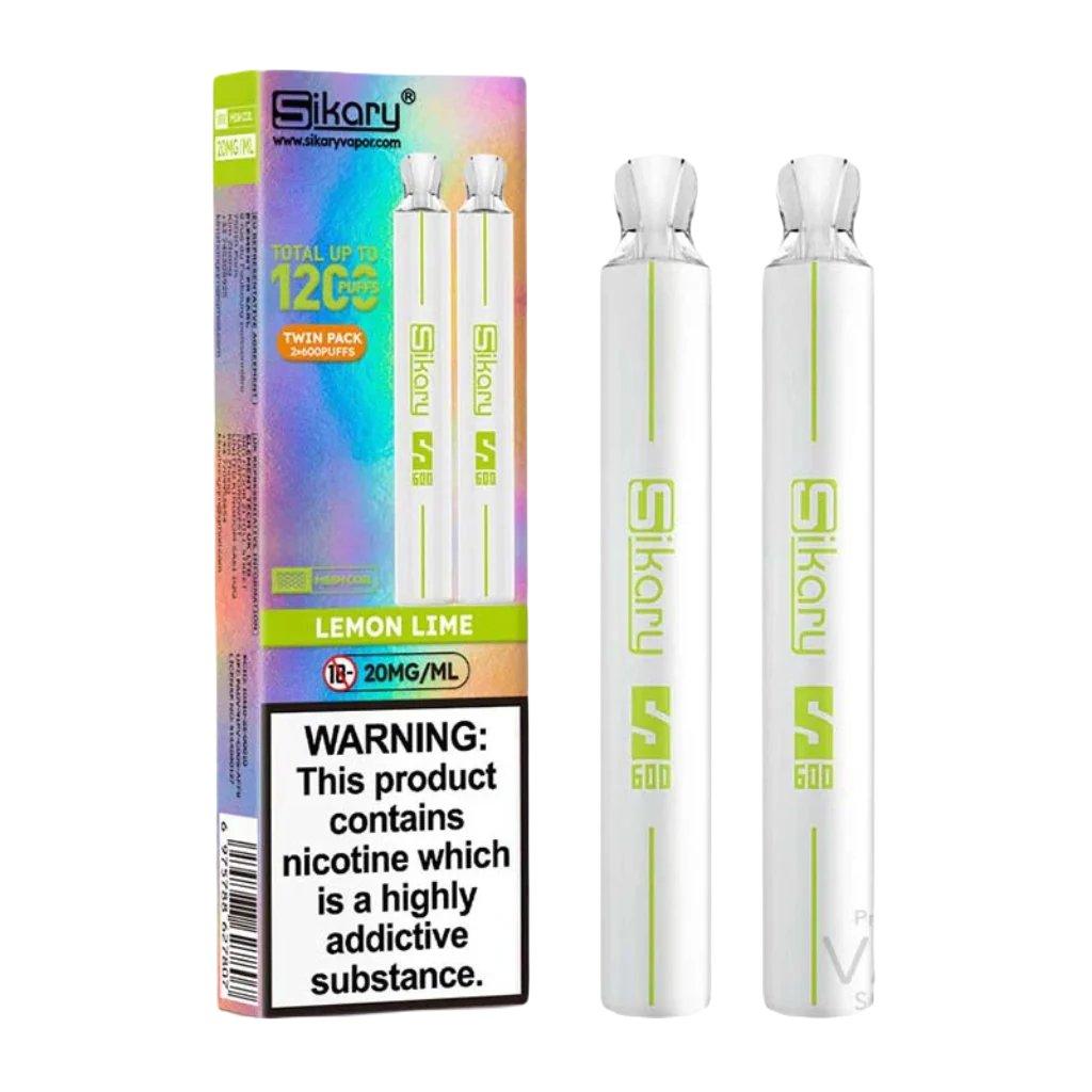 Sikary S600 Twin Pack Disposable Vape FOC