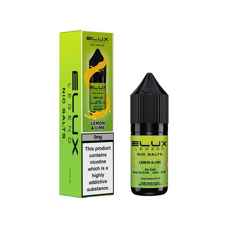 Elux Legend Nic Salt 5mg