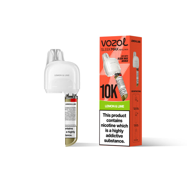 VOZOL Sleek Max 10K Refill Pods